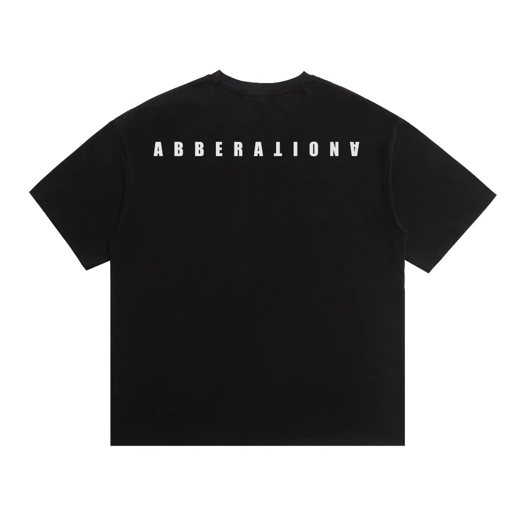 Saint Michael American high street abstract letters retro print washed and distressed loose short-sleeved T-shirt with digital white ink direct injection, the fabric is breathable and the pattern is three-dimensional and clear. Fabric: Double yarn 240 grams Style number: S889 Size: S-M-L-XL Color: Washed black Price: P118